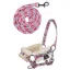 HKM Hobby Horse Headcollar and Lead Rope - Flower Print